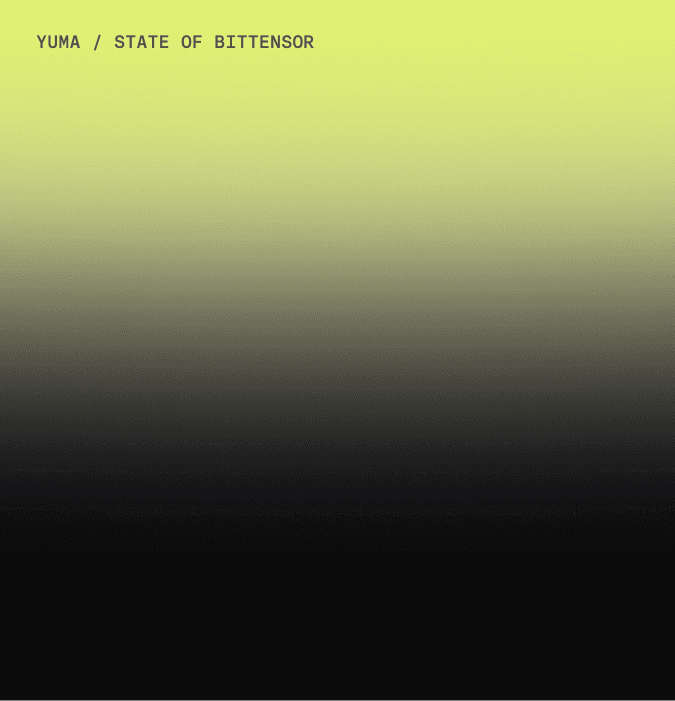 Report: Yuma's State of Bittensor